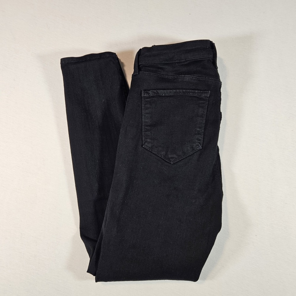 L'AGENECE Jeans Margot High-Rise Skinny Cropped Skinny‎ Black Womens Size 29
